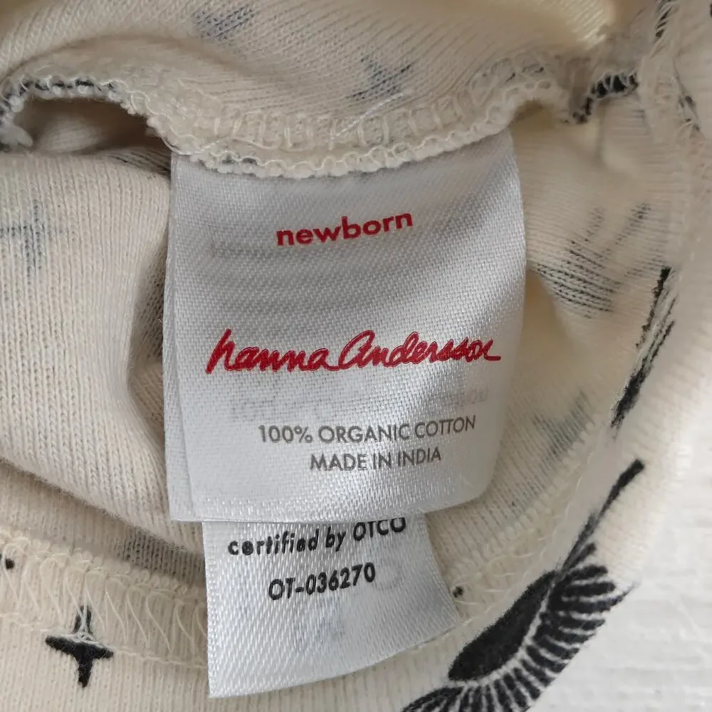 Hanna Andersson Baby Layette Top Knot Beanie